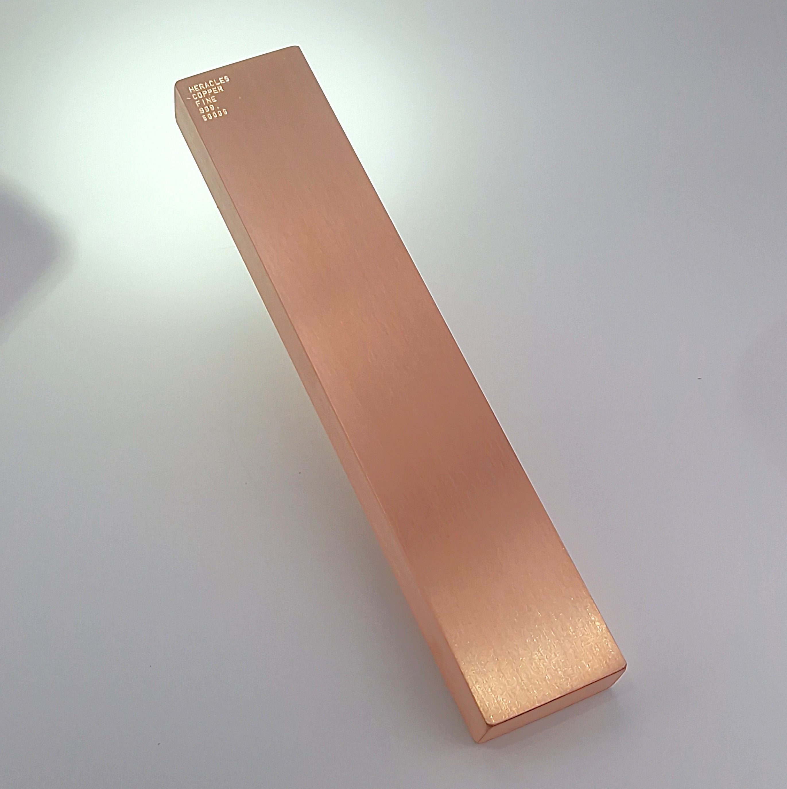 5Kg PURE COPPER 999 ingot.